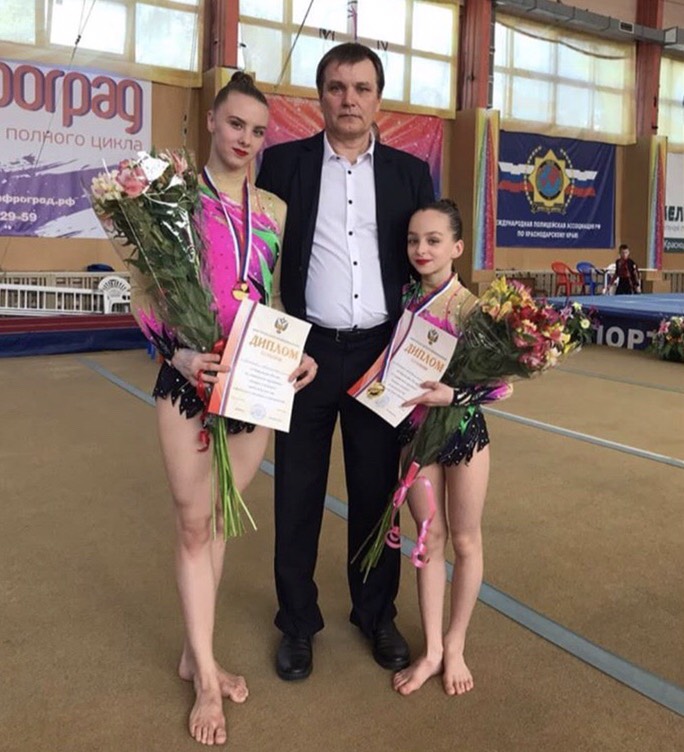 Исаков В.Я. и спортсмены