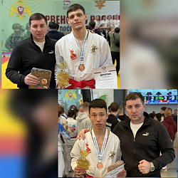 Нижневартовские рукопашники стали призёрами первенства России в Туле