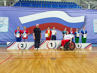 Четыре медали первенства России 