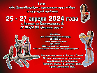Анонс. Спортивная акробатика