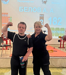 Белов Александр — абсолютный чемпион России по спорту лиц с ПОДА 