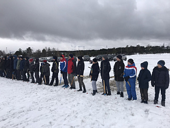 В поселке Солнечный проходит первенство округа по северному многоборью